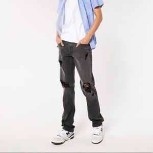EUC- Hollister ‘Straight Slim’ Black Wash Jean